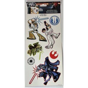 Disney Star Wars The Force Awakens Wall Decals Stickers 6pc Decor
